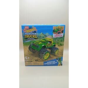 Mega Construx Hot Wheels: (2021) 69pc GUNKSTER Monster Truck!! Ages 5+